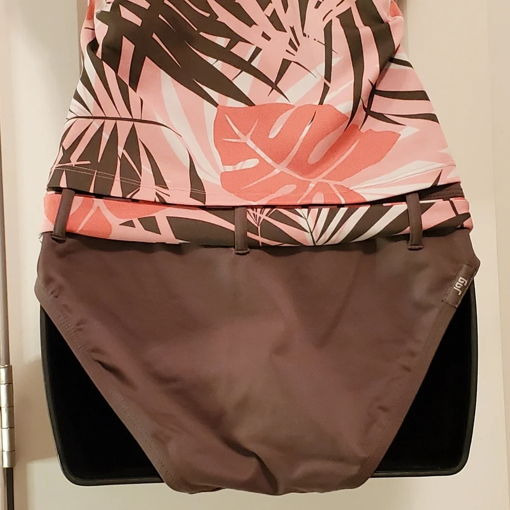 JAG Womens 2 Piece Swimsuit / Bathing Suit / Bikini Top Size Med, Bottoms Size S - Picture 5 of 10